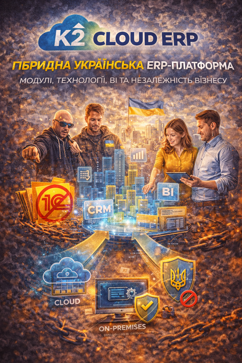 K2 Cloud ERP гібридна система