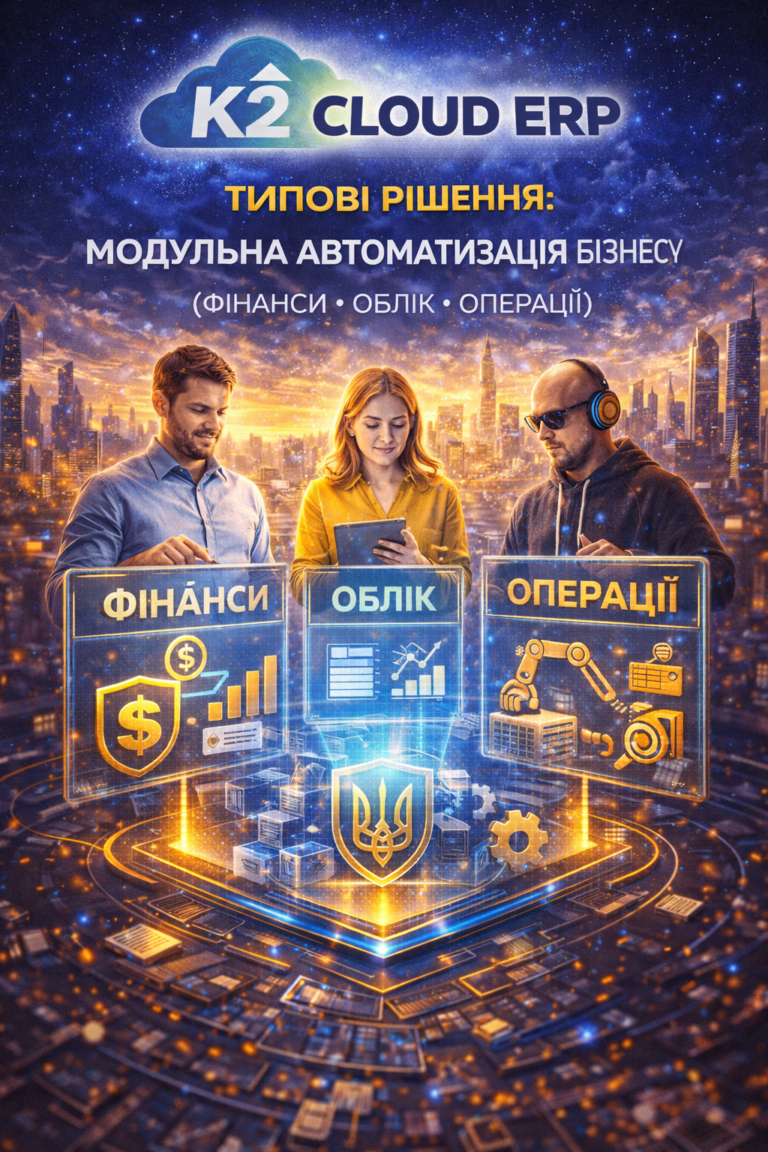 K2 ERP: повний гід по K2 ERP для вашого бізнесу