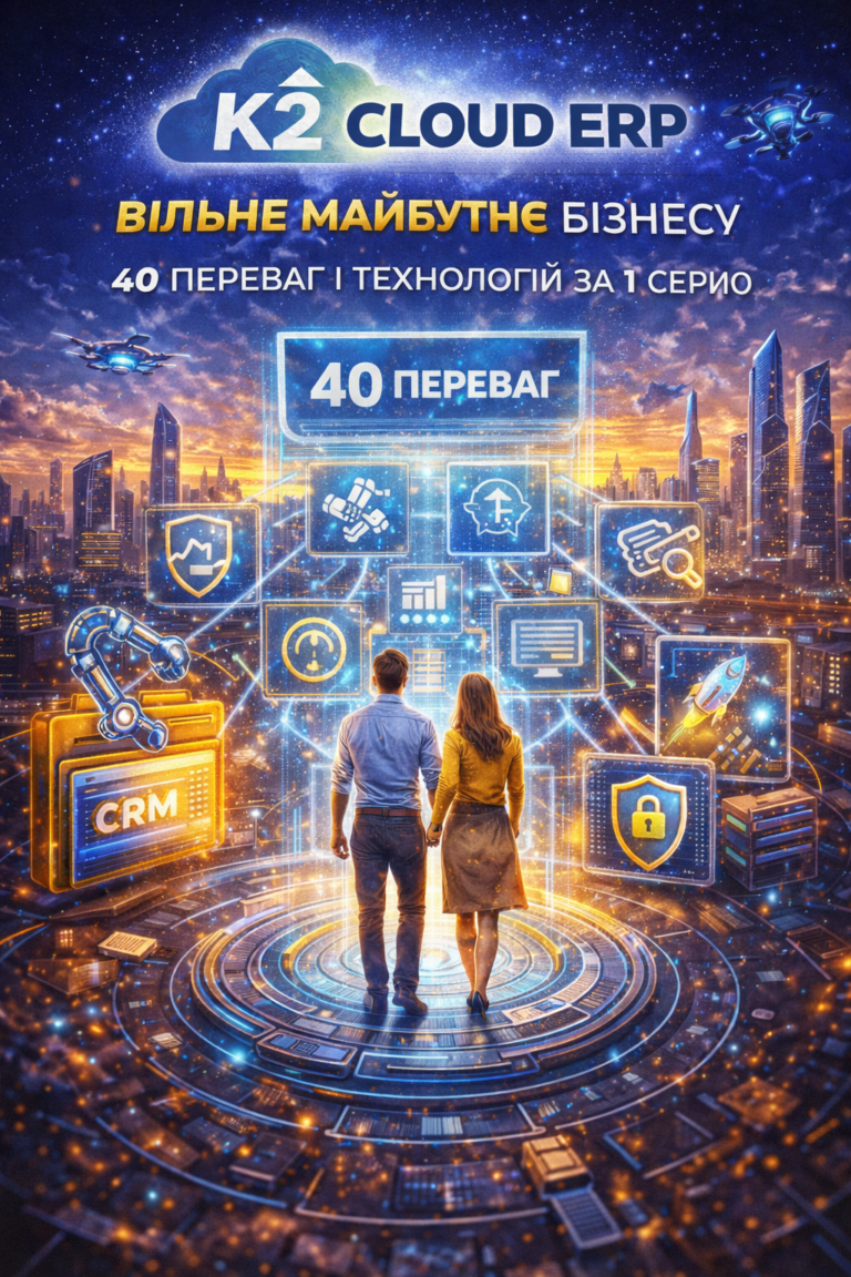 K2 ERP: повний гід по K2 ERP для вашого бізнесу