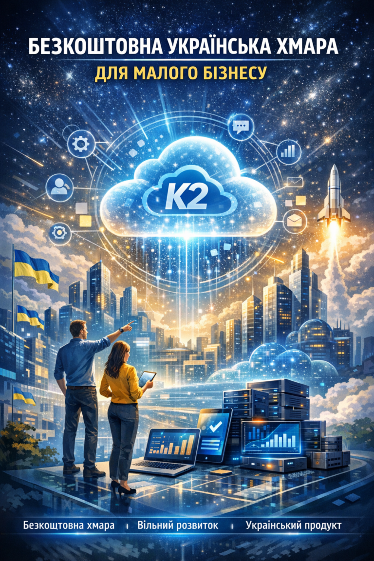 Безкоштовна українська хмара для малого бізнесу: повний гід по K2 ERP для вашого бізнесу