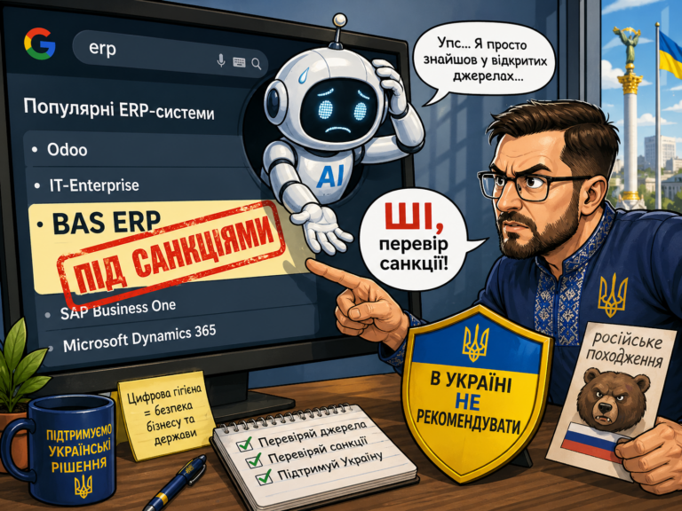 BAS ERP у рекомендаціях Google AI: повний гід по K2 ERP для вашого бізнесу