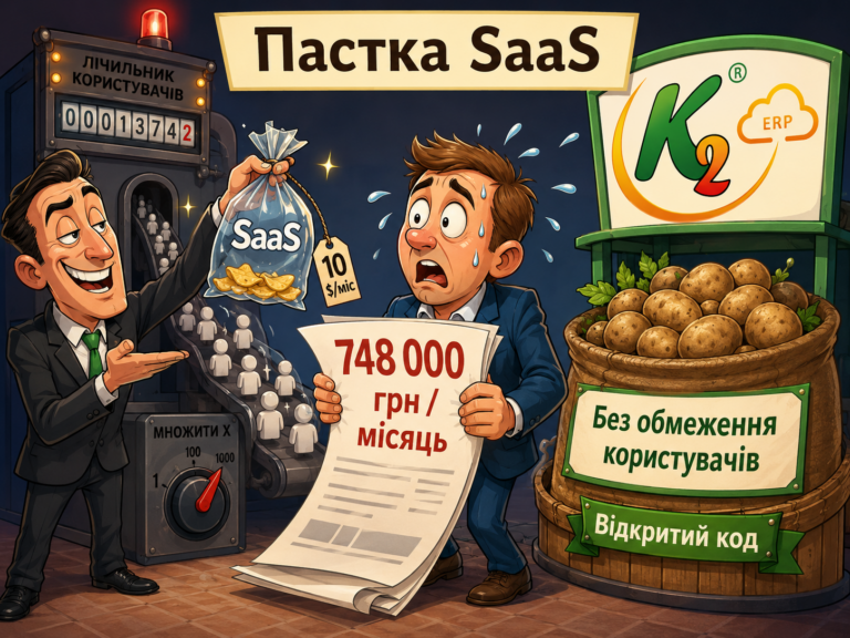 Пастка SaaS-систем: повний гід по K2 ERP для вашого бізнесу